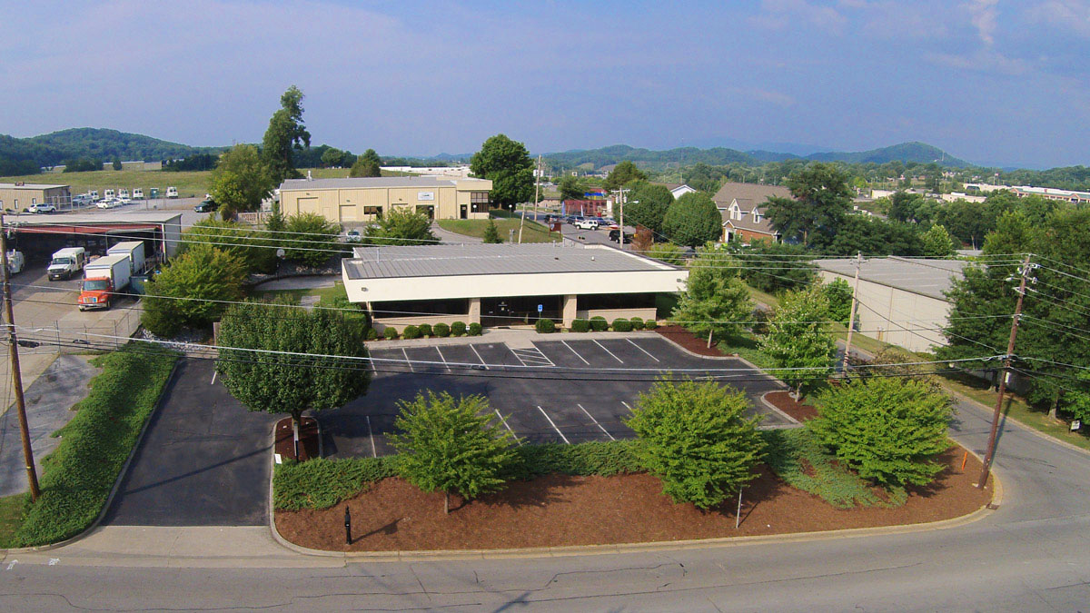 IT Decisions Johnson City office aerial view