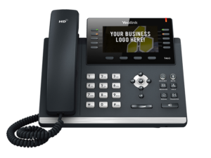 Yealink 3CX VOIP phone with custom logo - IT Decisions Tennessee/Virginia